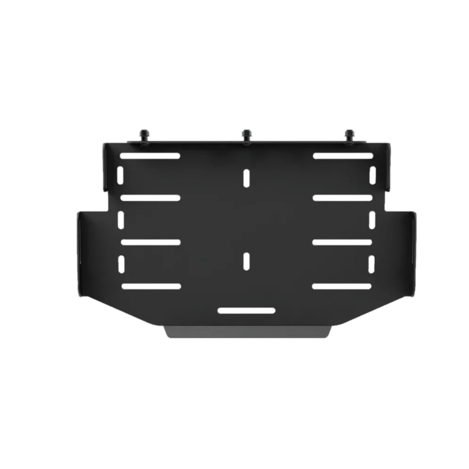  | Top view of the SIMGASM tray showing its adjustable base and mounting holes